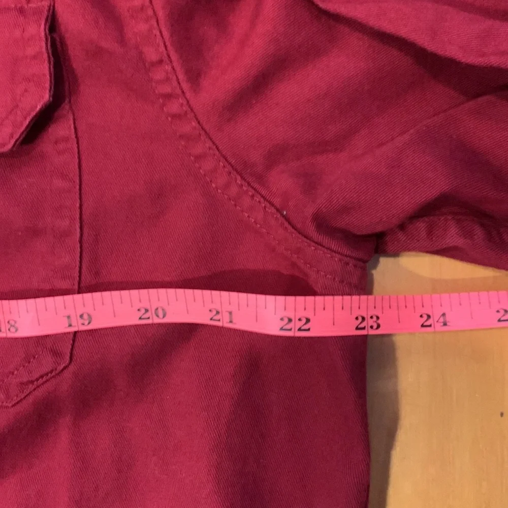 WRANGLER AUTHENTICS CRANBERRY WESTERN SHIRT - Picture 9 of 12